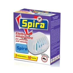 SPIRA INSETTICIDA ANTI ZANZARA ELETTROEMANATORE