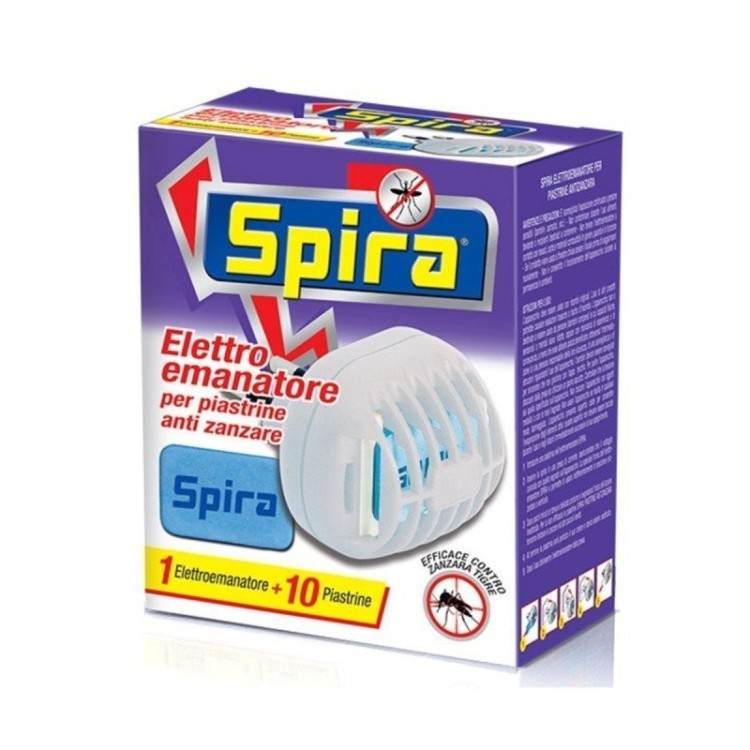 SPIRA INSETTICIDA ANTI ZANZARA ELETTROEMANATORE
