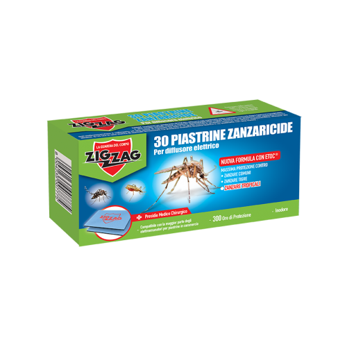 Zig Zag Piastrine Zanzaricide 30 Piastrine