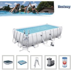 PISCINA Bestway cm. 549x274x122h CON TELAIO POWER STEEL 2