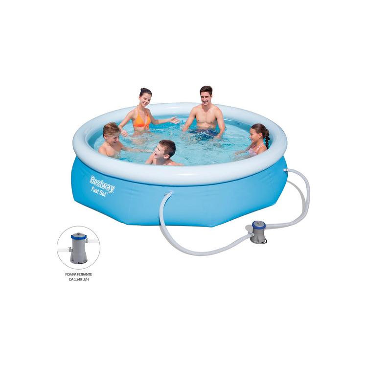 Bestway Fast Set 57270 piscina fuori terra rotonda 3638L