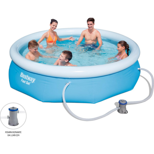 Bestway Fast Set 57270 piscina fuori terra rotonda 3638L