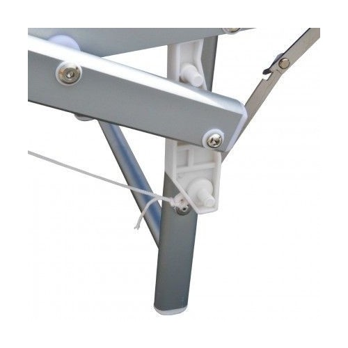 Lettino prendisole pieghevole bianco180x55x36cm IBIZA