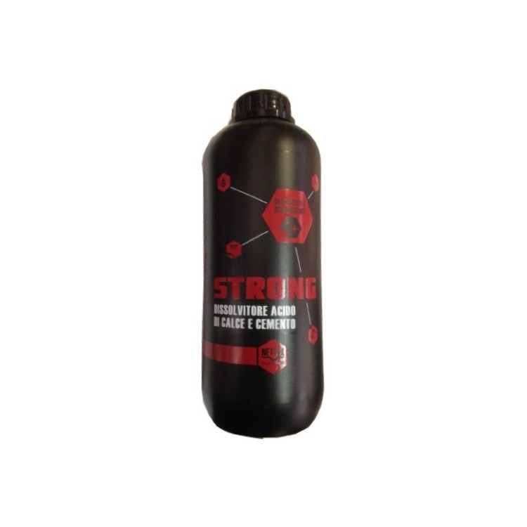 Strong - dissolvitore e disincrostante di calce e cemento 1LT