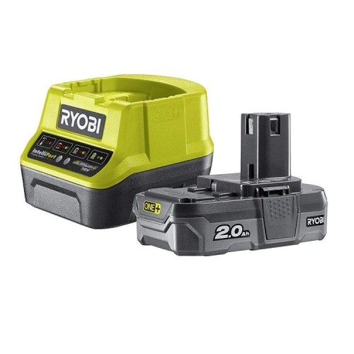 Kit caricabatterie e batteria 18V 2,0Ah Ryobi RC18120-120