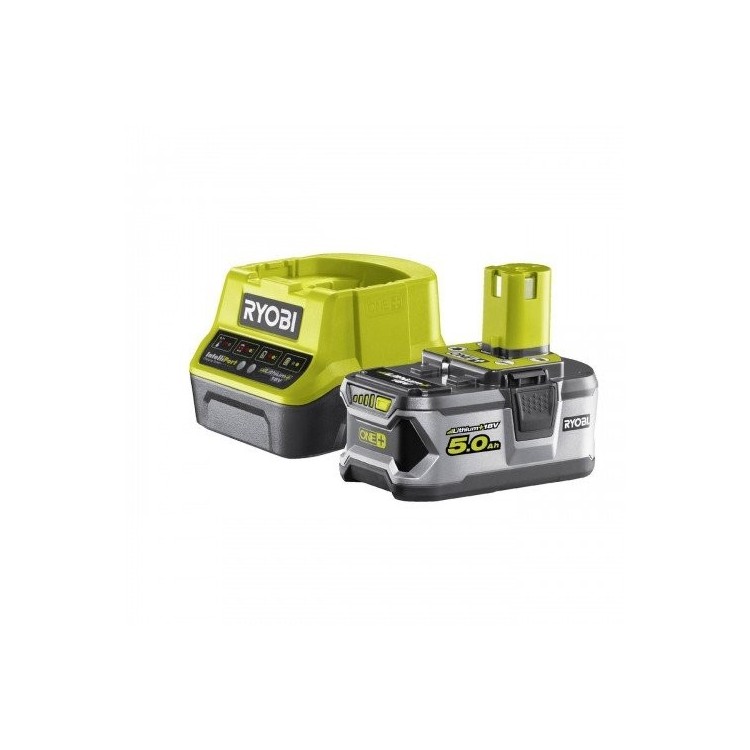 Kit Caricabatterie e batteria 18V 5,0 Ah Ryobi RC18120-150