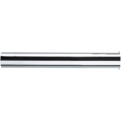 Canotto in ottone cromato con cartella Ø 30 mm x 30 cm