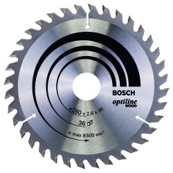 Bosch Lama per sega circolare, 180x30, 36 denti