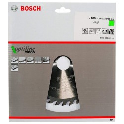 Bosch Lama per sega circolare, 180x30, 36 denti 2