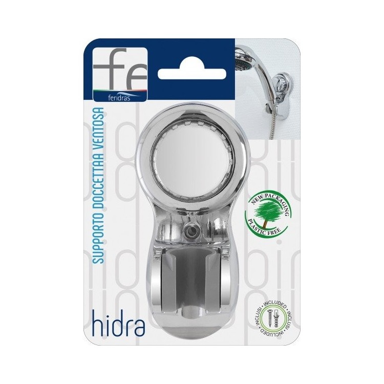 PORTADOCCETTA A VENTOSA IN ABS CROMO