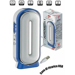 ANDROMEDA 1 LAMPADA RICARICABILE COB LED
