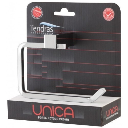 PORTA ROTOLO CROMO SERIE "UNICA"