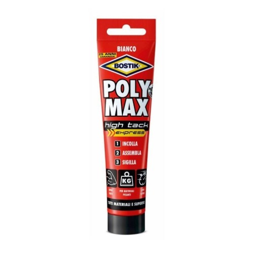 BOSTIK Poly Max High Tack Express Bianco tubo 165gr