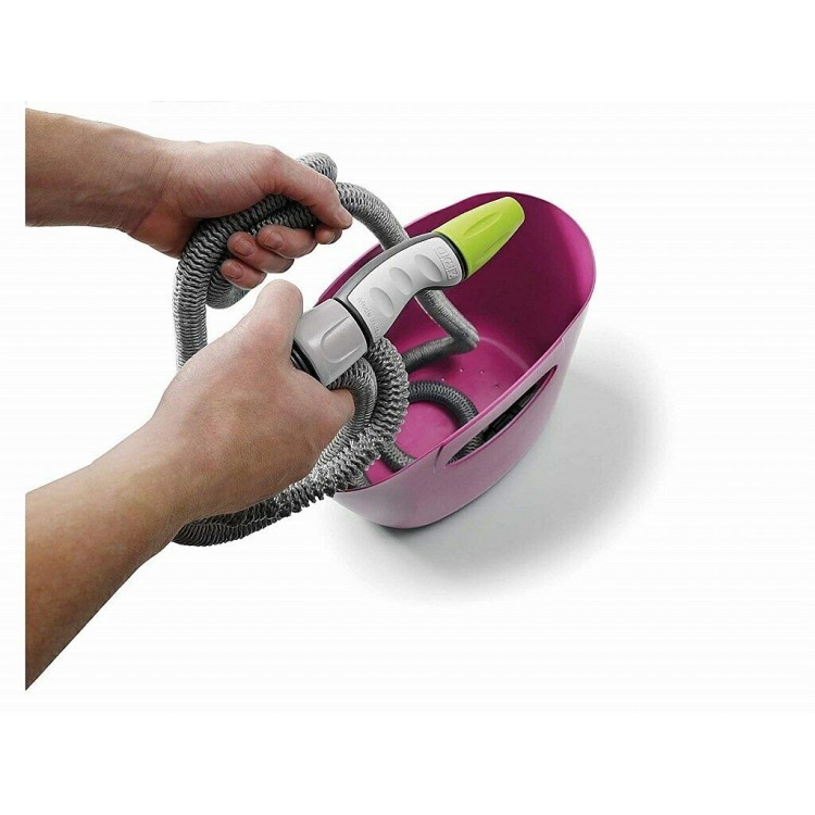 Aquapop Kit Per L'irrigazione Con Tubo Estensibile Fucsia