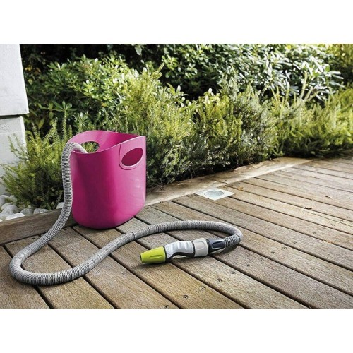 Aquapop Kit Per L'irrigazione Con Tubo Estensibile Fucsia