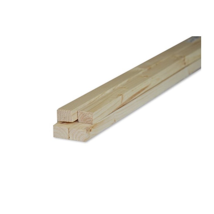 Listello Abete Piallato 15x20x2000 mm 5 pezzi