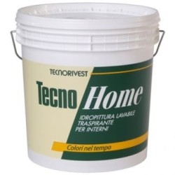 TECNO HOME Idropittura lavabile traspirante per interni 4LT