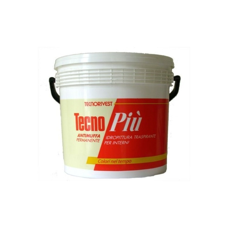Tecno più Idropittura traspirante antimuffa permanente 5LT