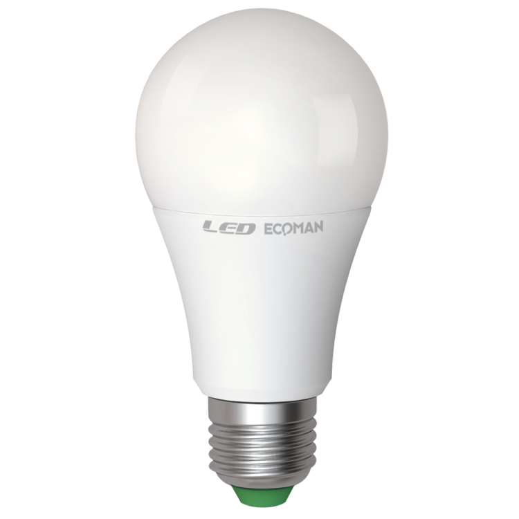 LAMPADA LED GOCCIA E27 12W 3000 K LUCE CALDA – ECOMAN 0221