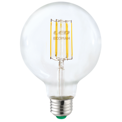 Globo 95 Filamento Clear 12W E27 Luce Naturale 2