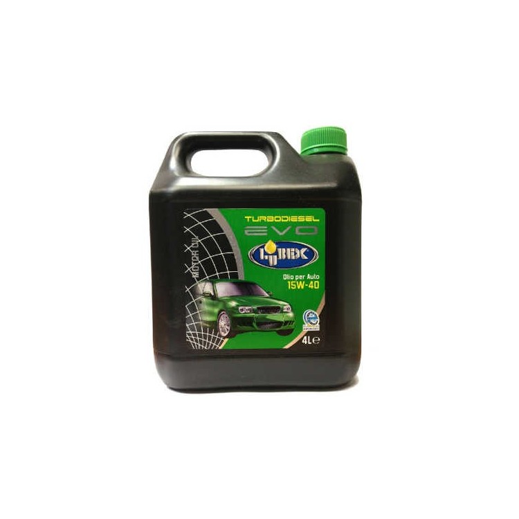 OLIO LUBEX EVO TURBODIESEL 15W40 PER AUTO 4 LT