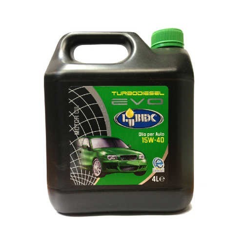 OLIO LUBEX EVO TURBODIESEL 15W40 PER AUTO 4 LT