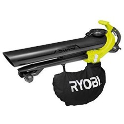 Ryobi RBV3000CESV - Soffiatore Aspiratore Trituratore elettrico, 3000 W