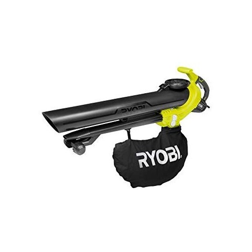 Ryobi RBV3000CESV - Soffiatore Aspiratore Trituratore elettrico, 3000 W