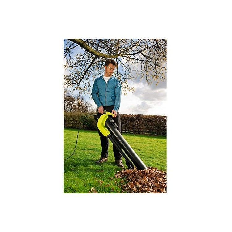 Ryobi RBV3000CESV - Soffiatore Aspiratore Trituratore elettrico, 3000 W