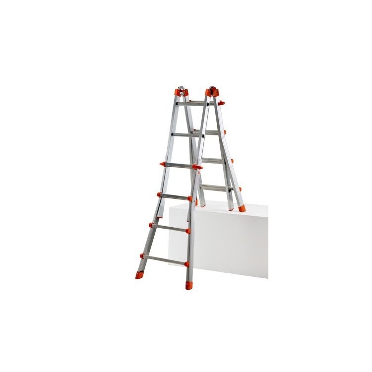 Scala multifunzione telescopica 4+4 alluminio PEPPina AL002