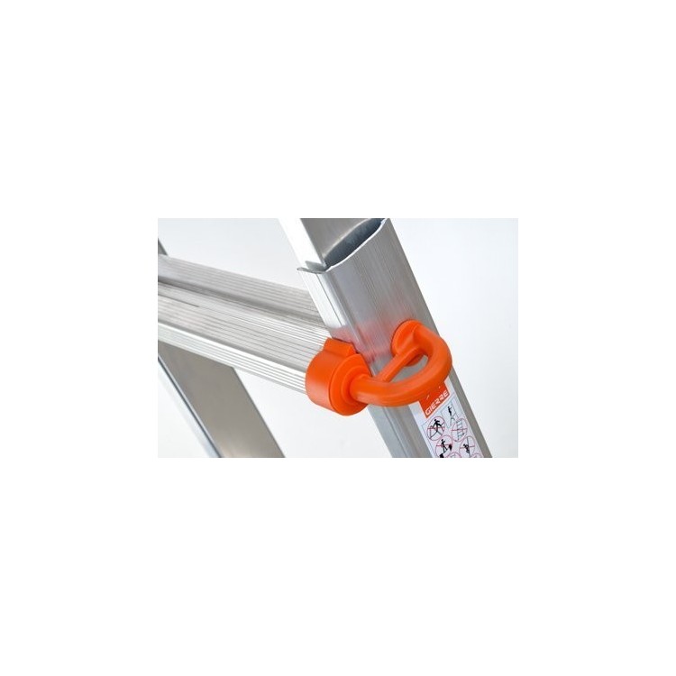 Scala multifunzione telescopica 4+4 alluminio PEPPina AL002