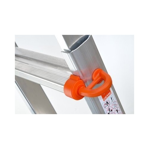 Scala multifunzione telescopica 4+4 alluminio PEPPina AL002