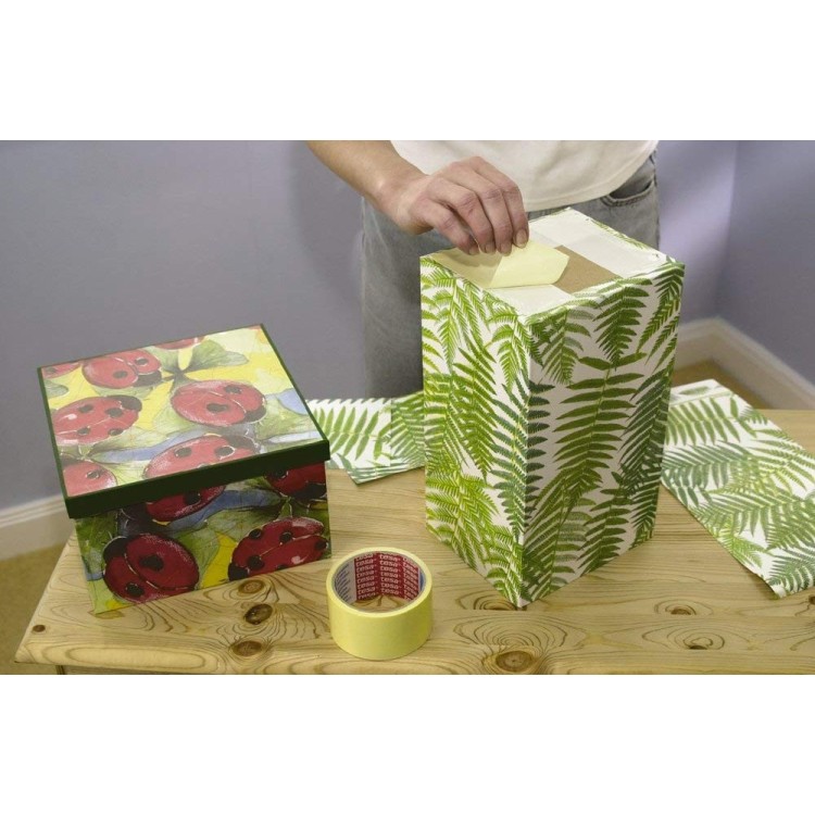 Tesa - Nastro biadesivo, 50 mm x 25 m