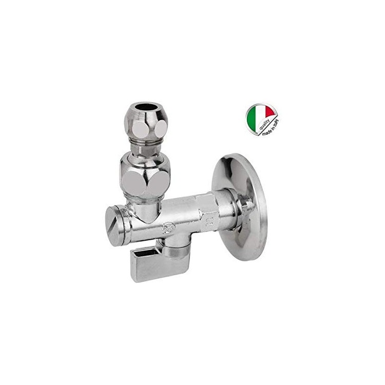 RUBINETTO FILTRO SOTTO LAVABO A SNODO 1/2' CROMATO LUCIDO