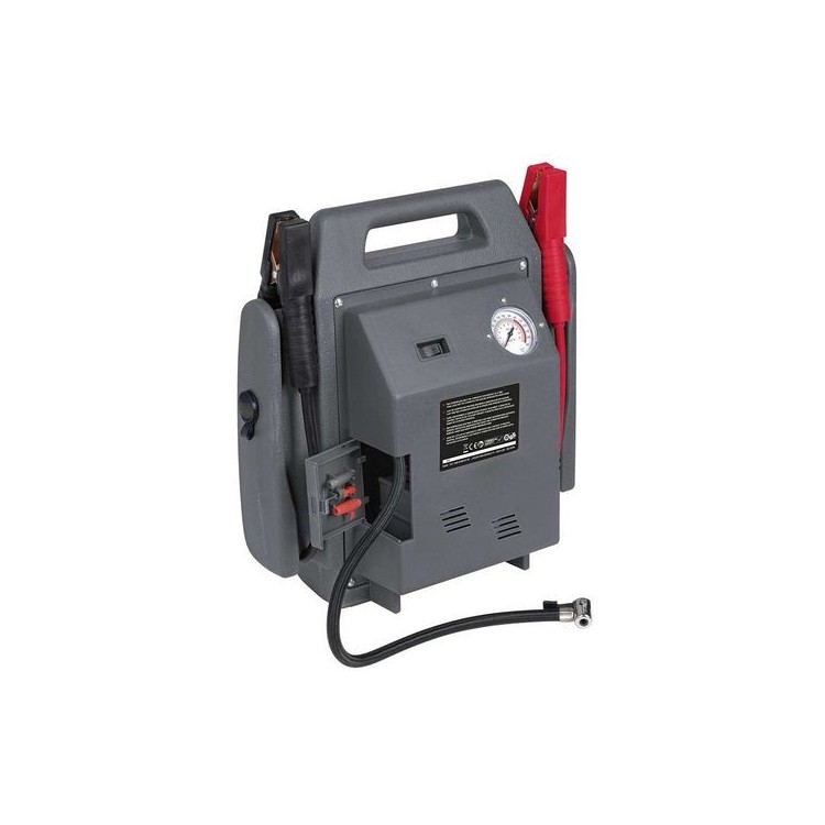 avviatore portatile automobili - 12 v 900a compressore  17 bar.