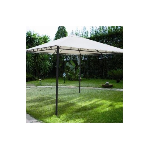 Gazebo parasole Rodi colore Ecrù 3x3 Metri