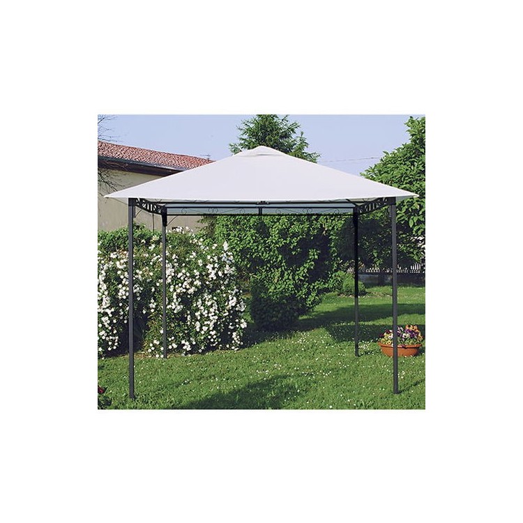 Verdelook Gazebo Style in Ferro Verniciato 3x3 m