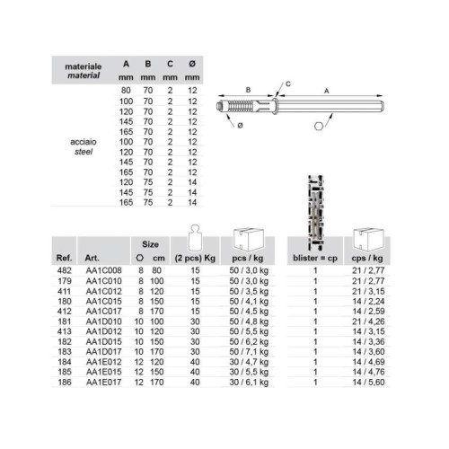 REGGIMENSOLA A SCOMPARSA 10 CM
