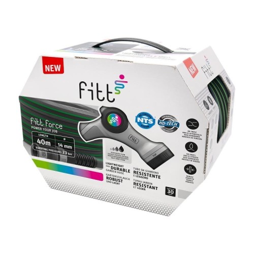 FITT FORCE tubo da giardino più resistente e leggero 40MT d.14mm