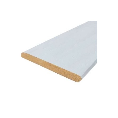 Battiscopa in Ayous 7 x 70 x 2400 mm Bianco