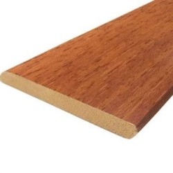 Battiscopa in Ayous 7 x 70 x 2400 mm Ciliegio