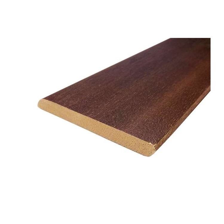 Battiscopa in Ayous 7 x 70 x 2400 mm Noce