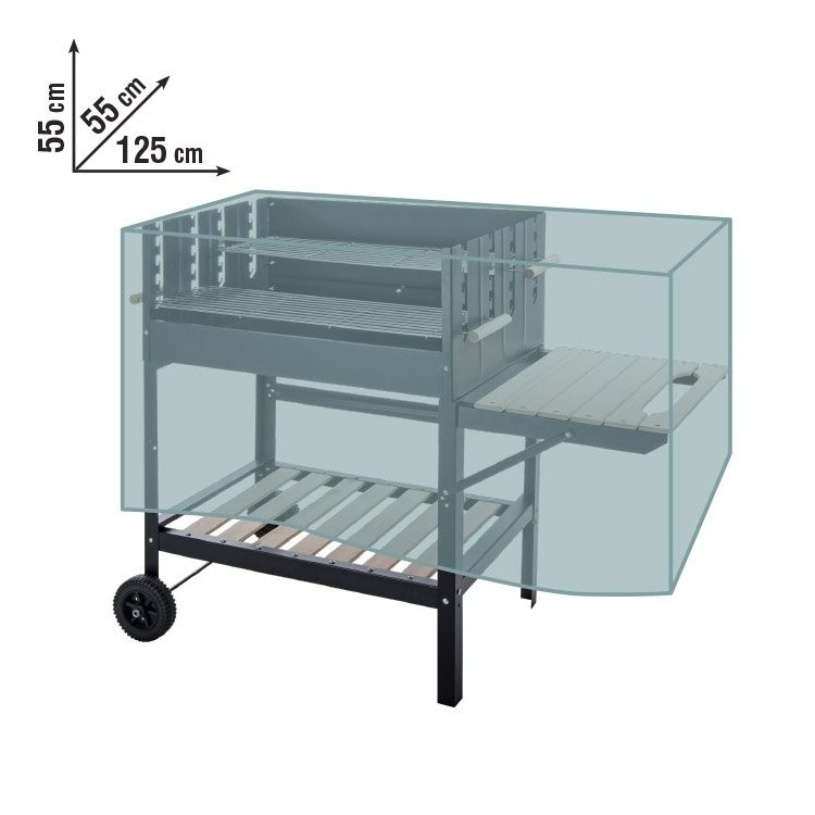 Copri barbecue grande 125x55x55