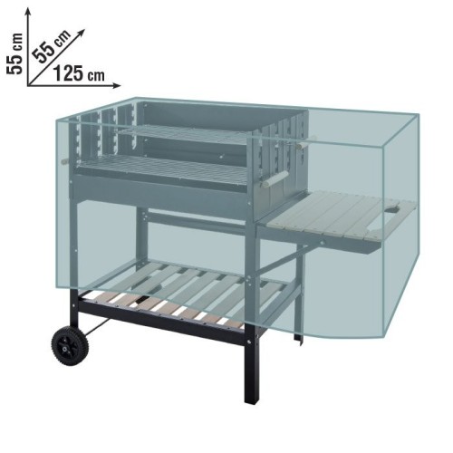 Copri barbecue grande 125x55x55