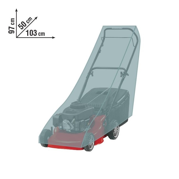 Copri rasaerba 50x97x103 cm.