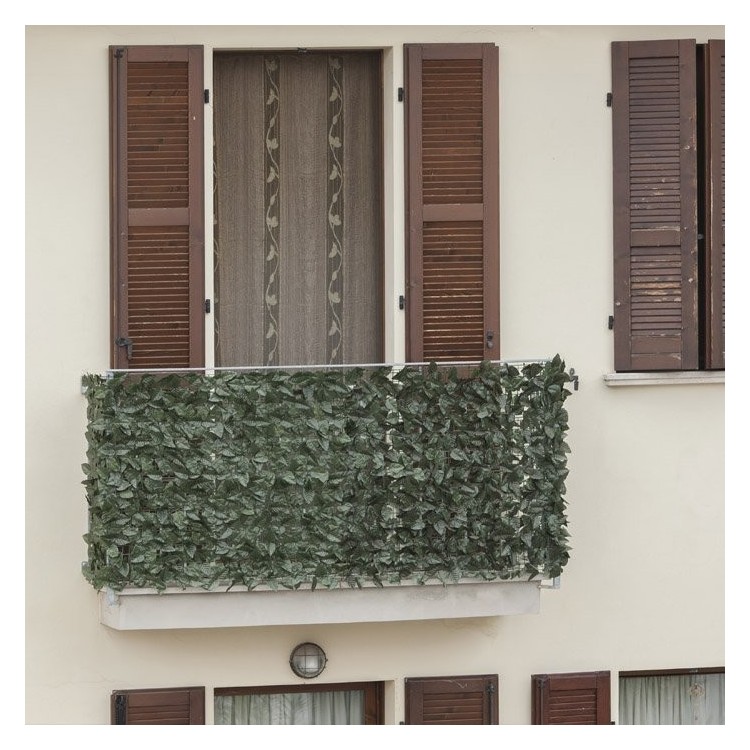 Siepe finta artificiale Sempreverde Point Lauro 100x300cm