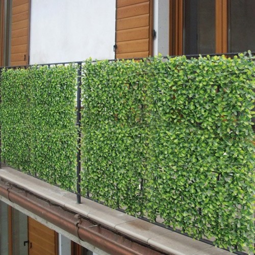 Siepe finta artificiale Smpreverde Buxus 100x100 cm