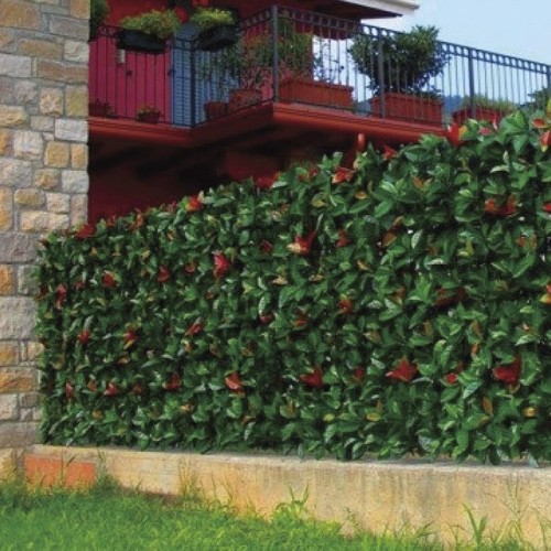 Siepe finta artificiale Sempreverde Redplast 100x100 cm