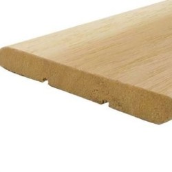 Battiscopa in Ayous 10 x 80 x 2400 mm Grezzo