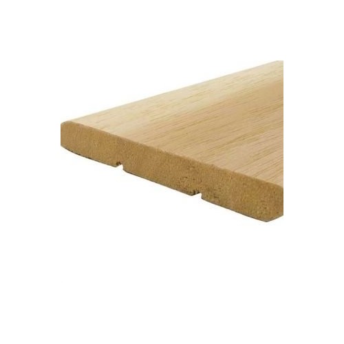 Battiscopa in Ayous 10 x 80 x 2400 mm Grezzo